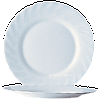 Тарелка пирожковая «Трианон»; стекло; D=15,H=1.5см; белый Arcoroc D6886/D7501