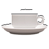 Чашка чайная «Кашуб-хел»; фарфор; 250мл; D=9,H=6,L=13см; белый Lubiana 606