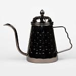 Кофейник 600 мл, нерж. сталь, черный цвет, P.L. Proff Cuisine- Barbossa D002017