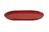 Блюдо овальное RED фарфор, 320x200 мм, h 26 мм, красный Porland 118132 красный