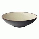 Салатник керамика D=230 мм кремов., черный Utopia K90043