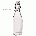 Бутылка «Свинг» стекло,пластик; 250мл; D=64,H=192,L=50мм Bormioli Rocco 3.14730