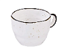 Чашка чайная «Пастораль» фарфор; 190мл; D=8.5,H=5.5см; серый KunstWerk P7139609-C-SH116