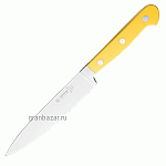 Нож д/филе гибкий; сталь нерж.,пластик; L=29/18,B=3см; желт. MATFER 181519