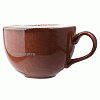 Чашка чайная «Террамеса мокка»; фарфор; 225мл; D=9,H=6.5,L=12см; тем.корич. Steelite 1123 0189