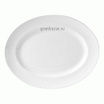 Блюдо овальное «Монако Вайт»; фарфор; H=12,L=330,B=260мм; белый Steelite 9001 C392