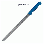 Нож д/тонкой нарезки синяя ручка; L=31см MATFER 182324