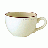 Чашка чайная «Кларет»; фарфор; 225мл; D=9,H=6,L=12см; бежев.,бордо Steelite 1503 A189
