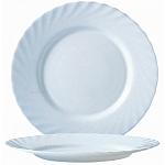 Блюдо круглое "Трианон" стекло; D=275,H=25мм; белый Arcoroc D6888