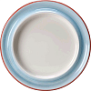Тарелка мелкая «Фридом Рио Блю»; фарфор; D=21,6см; белый,синий Steelite 15 310 123