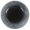 Тарелка плоская TWILIGHT фарфор, d 270 мм, h 25 мм, черный Porland 183227 TWILIGHT