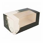 Коробка для торта с окном 180х110х80 мм, белая, картон, Garcia de Pou 204.75
