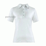Рубашка поло женская,размер XXL; хлопок,эластан; белый Greiff 6681.1405./XXL