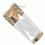 Упаковка конд.с узором (100шт); полипроп.,картон; L=30.5,B=14см; прозр.,золотой MATFER 941013