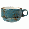 Чашка чайная «Крафт»; фарфор; 285мл; D=9,H=6.5,L=13см; синий Steelite 1130 0188