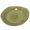Тарелка глубокая «Крафт»; фарфор; H=5.5,L=25.5,B=23.5см; зелен. Steelite 1131 0586