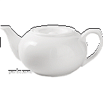 Чайник «Кунстверк»; фарфор; 700мл; D=8.7,H=8,L=20.3см; белый KunstWerk A0255