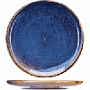 Тарелка «Ирис»; фарфор; D=210, H=27мм; голуб. KunstWerk ZA0001-8.25-a
