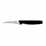 Нож для карвинга Pro-Line 80 мм, ручка пластиковая черная, P.L. Proff Cuisine KB07-80N-YDSG