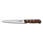 Нож филейный Rosewood, гибкое лезвие, 180 мм, ручка розовое дерево Victorinox 5.3700.18