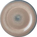 Тарелка "Пати"; фарфор; D=260 мм; серый, синий Борисовская Керамика ФРФ88800193