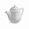 Чайник «Увертюра»; фарфор; 370мл; D=8,H=13,L=16,B=10см; белый Tognana OV03337