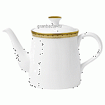 Чайник «Пикадилли»; фарфор; 1000мл; H=19,L=26см; белый Royal Crown Derby 8103BC147