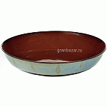 Блюдо глубокое; керамика; D=175,H=30мм; коричнев.,серый Serax B5116134