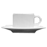 Чашка кофейная Виктория-отель «Отель»; фарфор; 80мл; D=61,H=47,L=80мм; белый Lubiana 2870