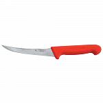 Нож PRO-Line обвалочный, красная пластиковая ручка, 150 мм, P.L. Proff Cuisine KB-3858-150-RD201-RE