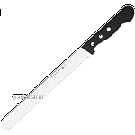 Нож д/тонкой нарезки  «Глория»; сталь; L=39/25.5,B=2.7см; черный Felix 608126