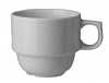 Чашка кофейная «Прага»; фарфор; 110мл; D=6,H=5.5,L=8.5см; белый G.Benedikt PRA0211