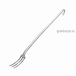 Вилка сервировочная; сталь нерж.; L=510/130,B=45мм; металлич. Pintinox 50926600