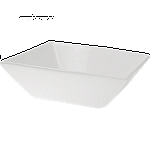 Салатник квадратный «Кунстверк»; фарфор; 1075мл; H=6.5,L=20.5,B=20.5см; белый KunstWerk A3560