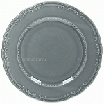 Тарелка мелкая «В.Виена Шарм»; фарфор; D=21см; серый Tognana VW002210772