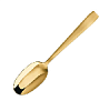 Ложка чайная «Флэт»; сталь нерж.; L=139 мм; золотой Sambonet 62712G36