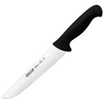Нож для мяса «2900»; сталь нерж.,полипроп.; L=340/210,B=32мм; черный,металлич. ARCOS 291725