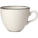 Чашка чайная «Чакоул Дэппл»; фарфор; 350мл; D=10,5см; белый,черный Steelite 1756 X0019
