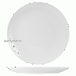 Тарелка мелкая б/борта «Кунстверк»; фарфор; D=25.5см; белый KunstWerk 9904123/P0079725
