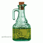Бутылка-графин масло/уксус «Хелиос»; стекло; 240мл; D=75,H=180,L=77,B=60мм; прозр. Bormioli Rocco 6,2679