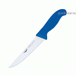 Нож д/обвалки мяса; сталь; L=29/16,B=3см; синий Paderno 18017B16
