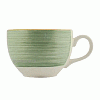 Чашка чайная «Рио Грин»; фарфор; 227мл; белый,зелен. Steelite 1529 0189