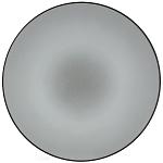 Тарелка мелкая «Экинокс»; фарфор; D=310,H=35мм; серый REVOL 649501