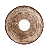 Блюдце WoodArt круг. темно-корич. d=130 мм., для арт. WDCLCU09, фарфор RAK WDCLSA13OB