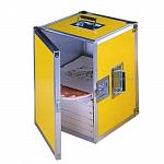 Ящик для перевозки пиццы 350x350 мм h 480 мм, алюминий, пластик Lilly Codroipo 712/35