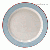 Тарелка мелкая «Рио Блю»; фарфор; D=20см; белый,синий Steelite 1531 0212