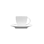Чашка кофейная «Виктория»; фарфор; 90мл; D=60,H=55,L=75мм; белый Lubiana 2770