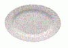 Блюдо овальное «Кашуб-хел»; фарфор; H=3,L=30,B=21см; белый Lubiana 258