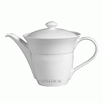 Чайник «Аура»; фарфор; 650мл; белый Steelite 6300 P155