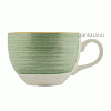 Чашка кофейная «Рио Грин»; фарфор; 85мл; D=6.5,H=5,L=8.5см; белый,зелен. Steelite 1529 0190